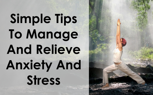 relieve anxiety and stress